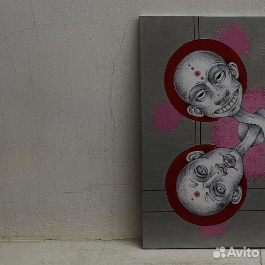 Интерьерная картина акрилом