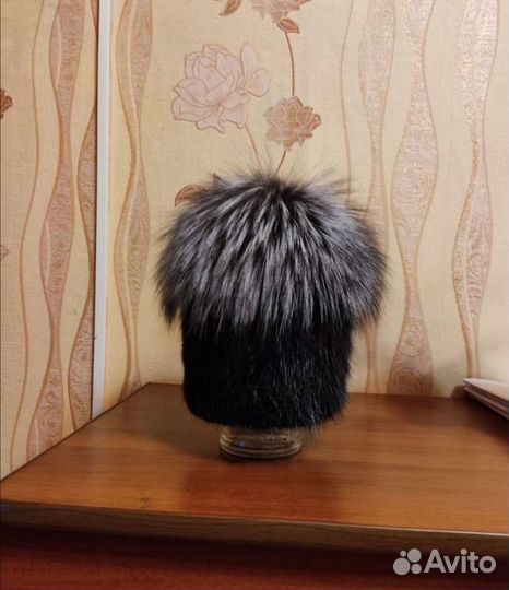 Шапка норковая женская бу