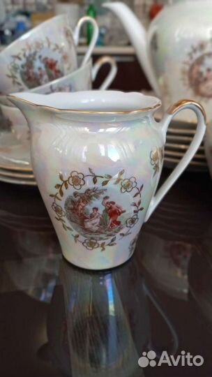 Чайный сервиз фарфор СССР 