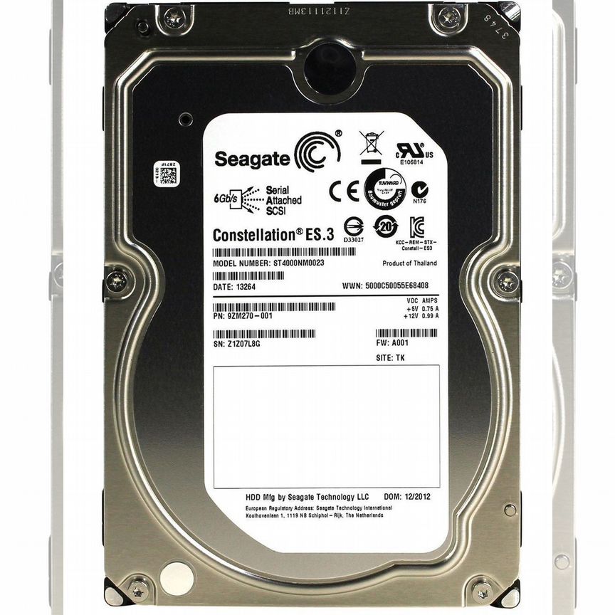 [ST4000NM0023] Жесткий Диск Seagate 4tb Sas 3.5 St4000nm0023