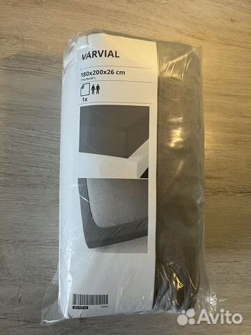 Простынь varvial на резинке IKEA 180х200