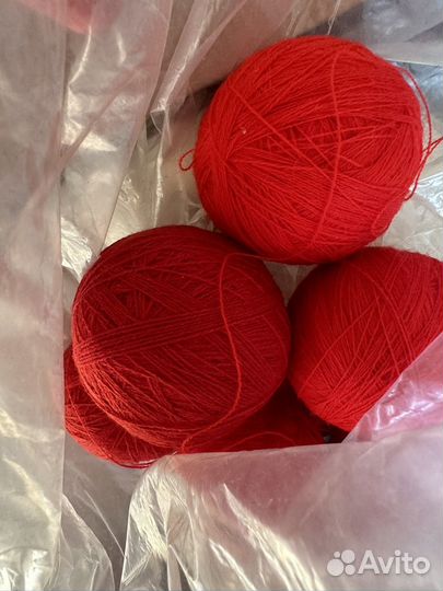 Пряжа нитки для вязания пакетом