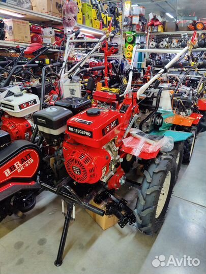 Мотоблок brait 135 GE PRO 17 л.с. Скорости 3/1