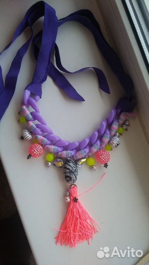 Дизайнерское колье O. Sharapova оригинал новое