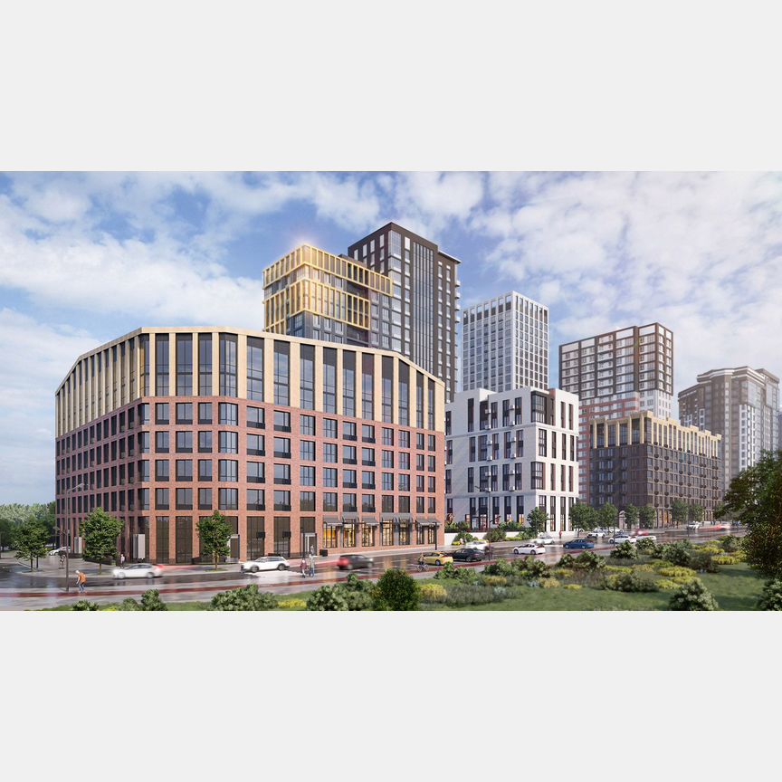 2-к. квартира, 62,1 м², 7/23 эт.