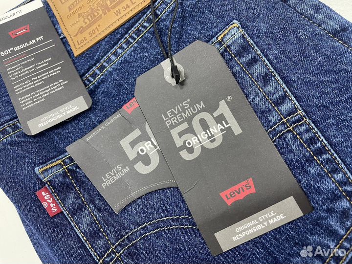 Джинсы мужские levis 501
