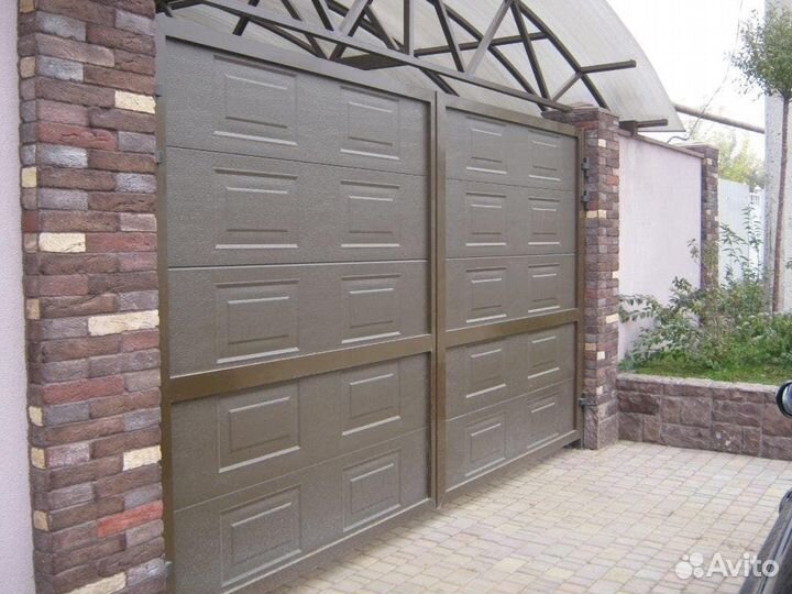 Распашные ворота под ключ монт-ж до 3 дней