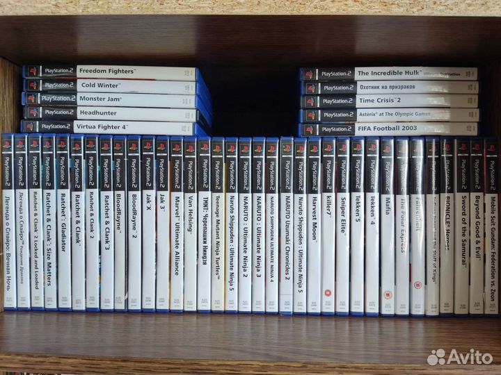 Коллекция игр ps2