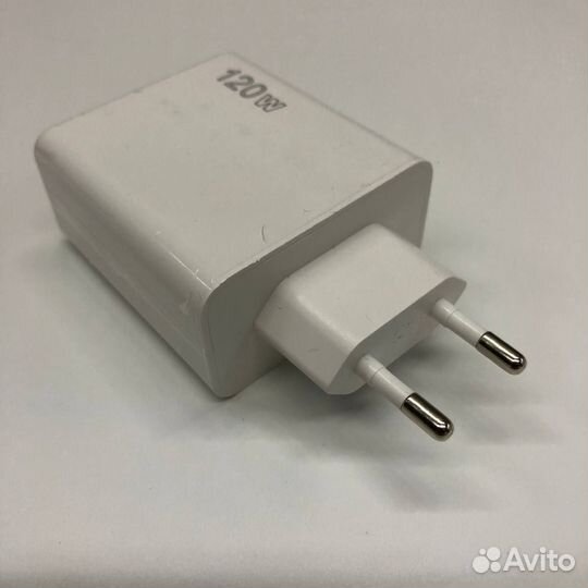 Сетевой адаптер 120W 2USB+3type-c F002, белый