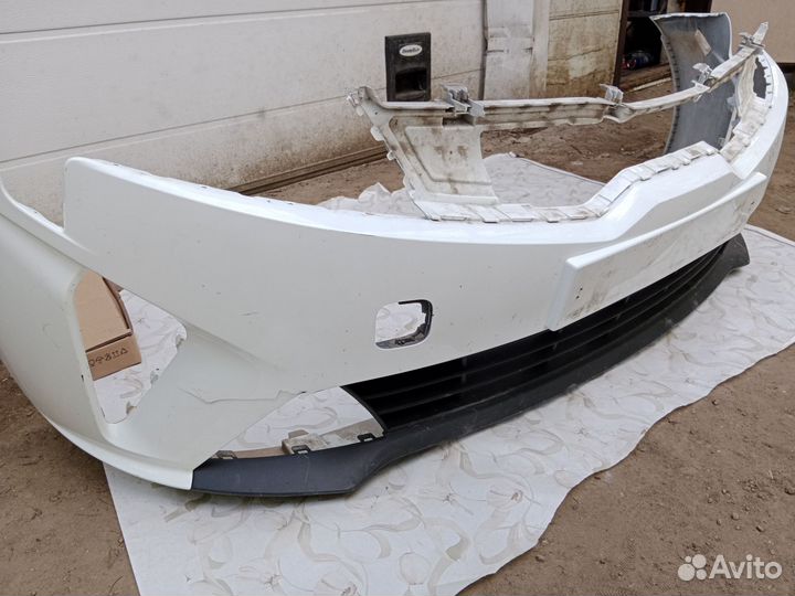 Передний бампер киа рио 4 рестайлинг с 2020 года