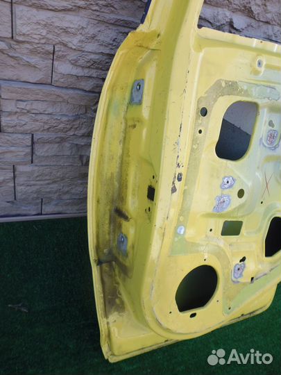 Опель Корса D дверь задняя правая с 2006-2014