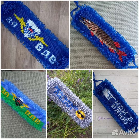 Вехотки-мочалки (ручная работа)