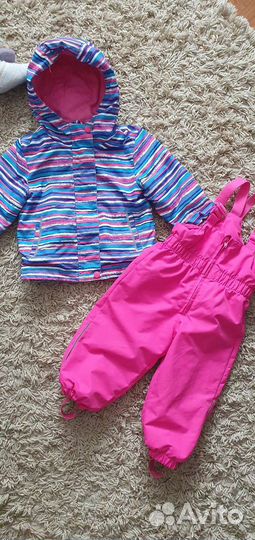 Весенний костюм для девочки 80 см