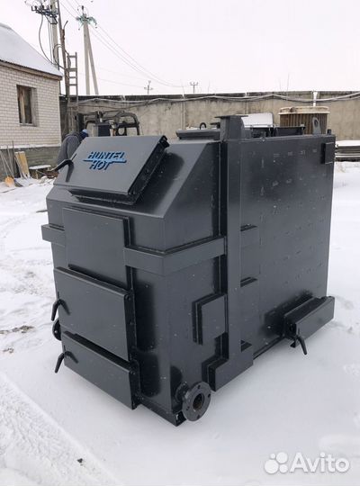 Твердотопливный котел длительного горения