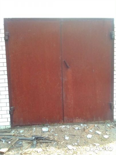 Ворота гаражные бу