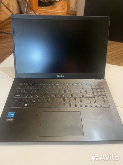 Ноутбук msi modern 15 B12M