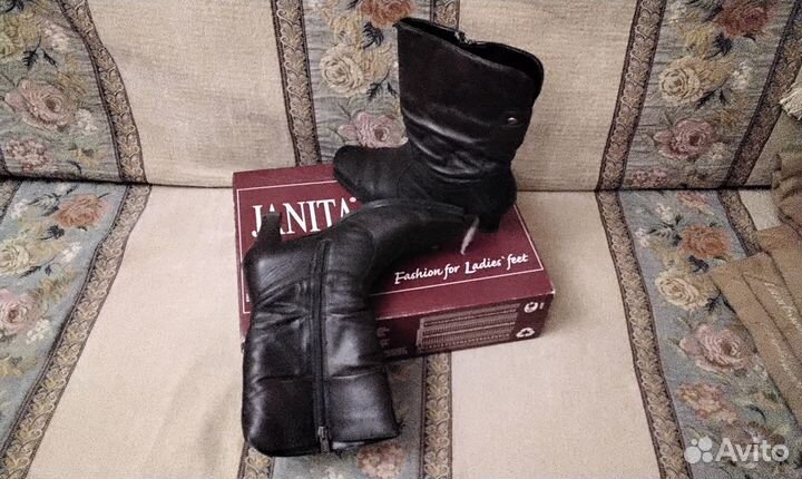 Сапоги осень женские размер 40