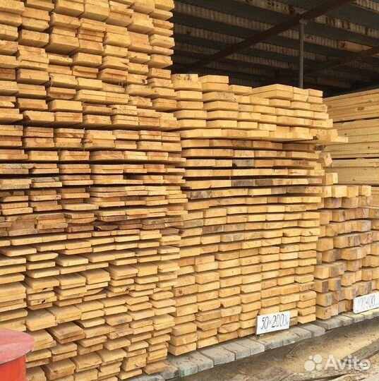 Доска обрезная хвоя