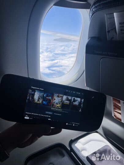 Steam deck родные 512gb + 60 игр