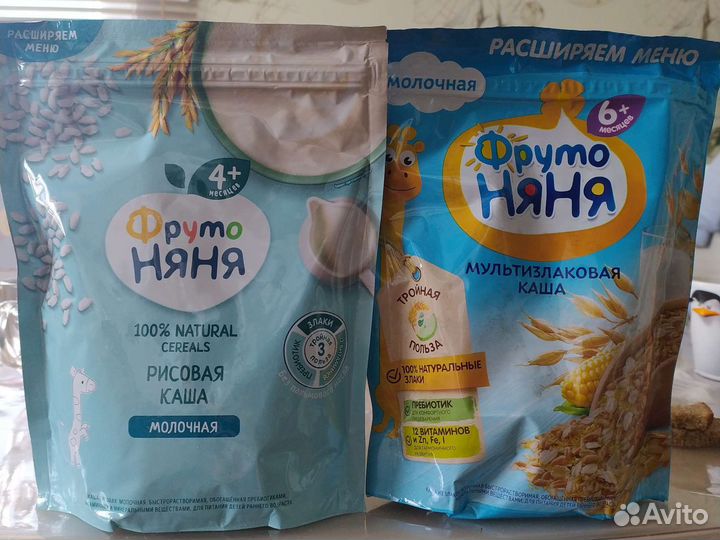Детские каши молочные