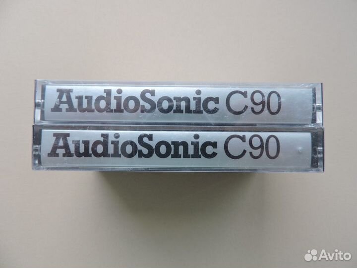 Аудиокассеты AudioSonic новые запечатанные