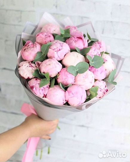 Пионы Букет пионов