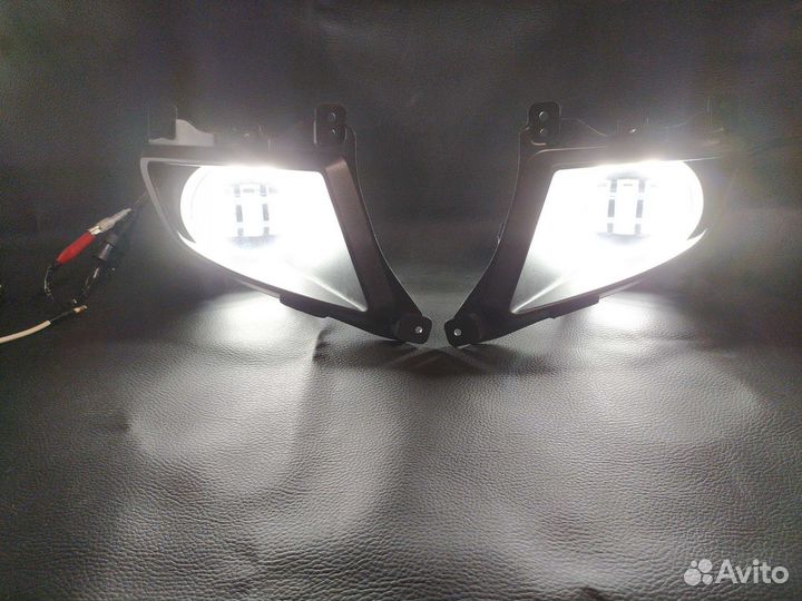 Комплект LED птф LADA Priora 2 с дхо