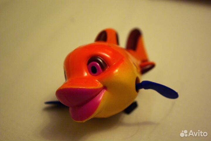 Рыбка заводная для ванны