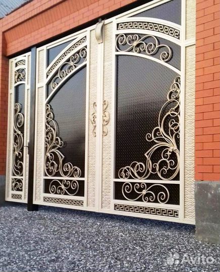 Кованые ворота