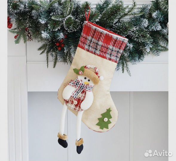 Носок новогодний