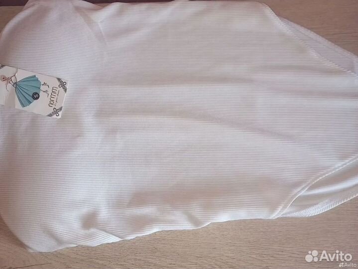 Боди топ женское 42 белое