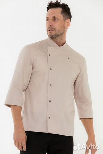 Китель поварской мужской черный