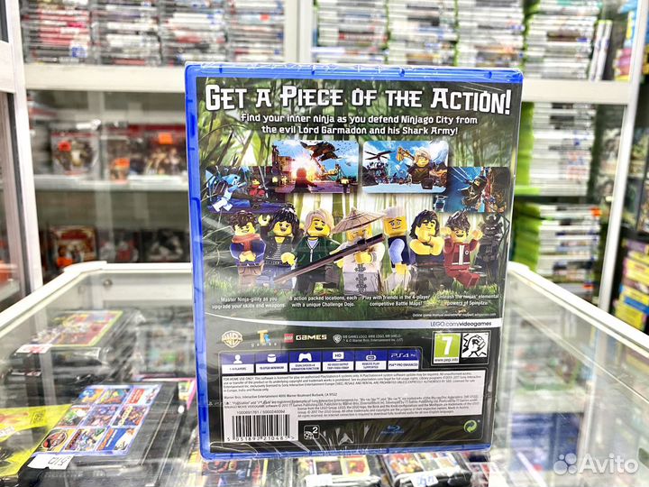 Lego Ninjago Movie Videogame игра для Ps4 Новый