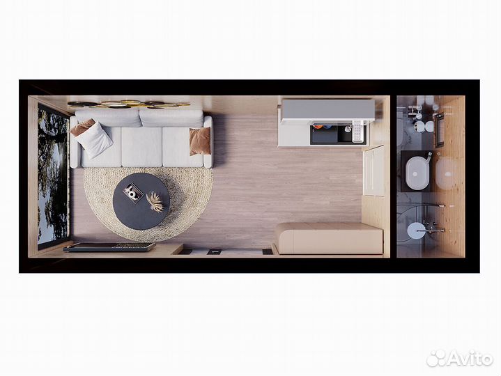 Готовы модульный дом для всесезонного проживания