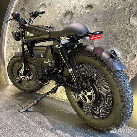 Электровелосипед ретро фетбайк Super Motor E bike