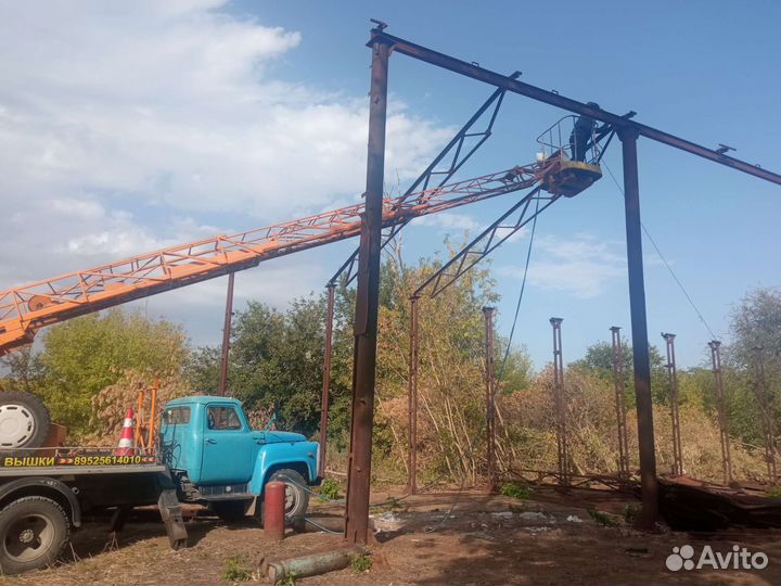 Услуги автовышки агп17