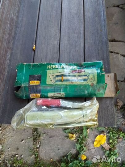 Шприц машинный hebelpresse 300ccm