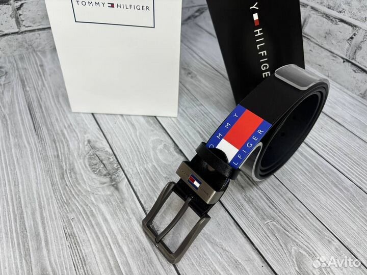 Ремень кожаный Tommy Hilfiger мужской