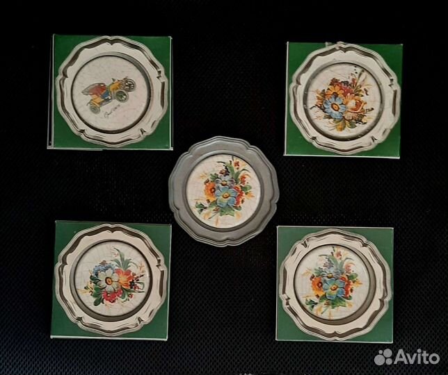 Подставки под горячее, под стаканы,винтаж