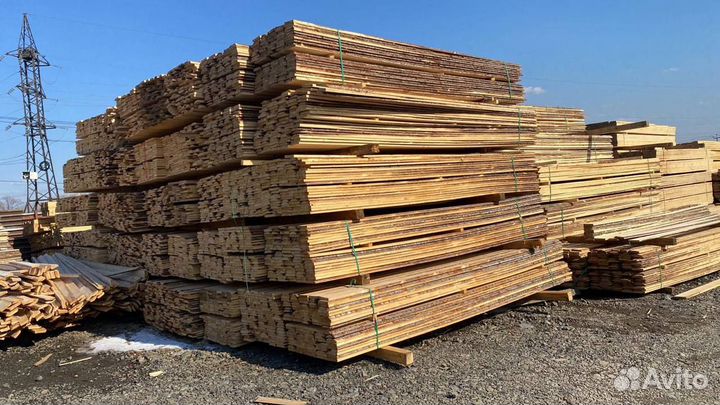 Брус естественной влажности