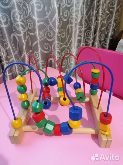 Пирамидка 3в1 Chicco, лабиринт Икеа