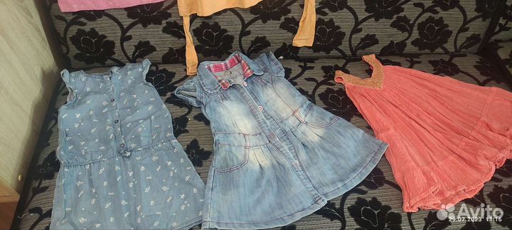 Вещи пакетом на девочку 2-3 года