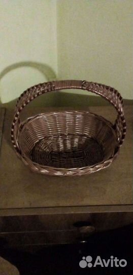 Корзина плетеная