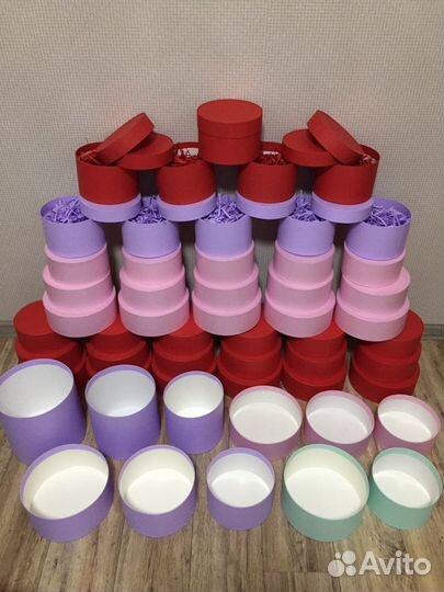 Коробка подарочная круглая