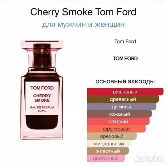 TOM ford cherry smoke - 50ml edp