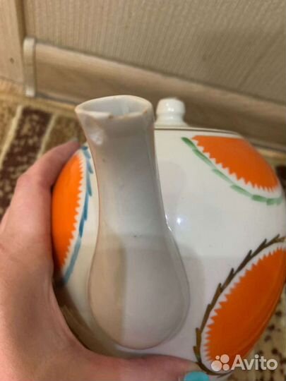 Посуда СССР фарфор чайники кувшин