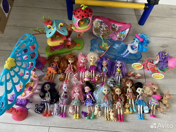 Куклы энчантималс большой набор