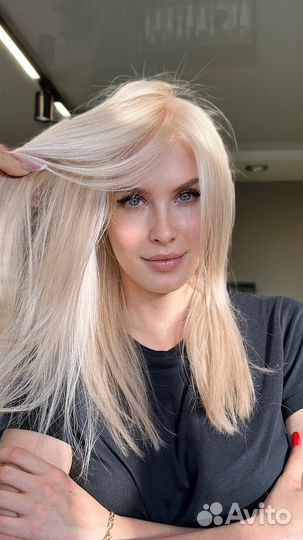 Модель на окрашивание волос