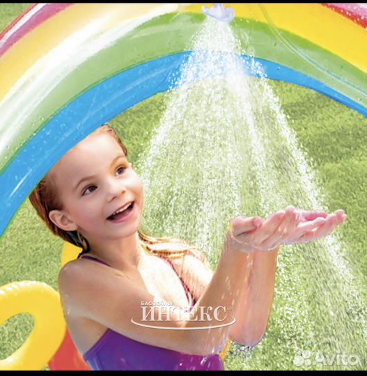 Детский игровой бассейн intex