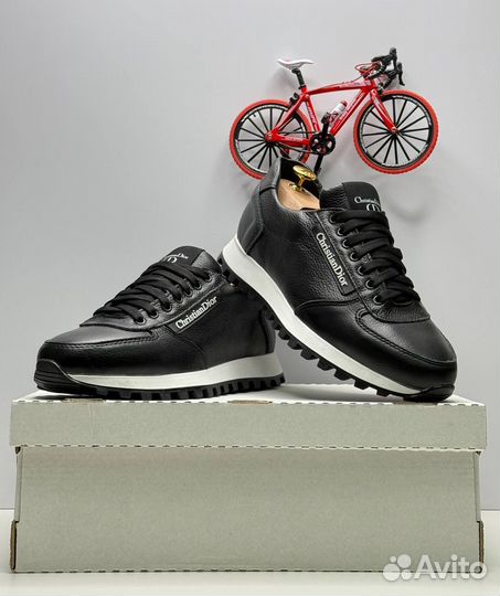 Кроссовки мужские кожаные dior